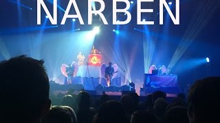 Alligatoah  Narben  Opening LIVE Himmelfahrtskommando Tour 2016 Saarbrücken [upl. by Poppas]