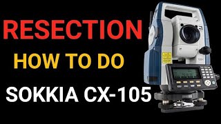 How to resection total station [upl. by Llenrrad]