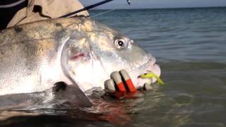 Fly Fishing for Bonefish New Caledonia [upl. by Veradi]