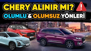 Chery Alınır mı Chery Omoda 5 Tiggo 7 Pro ve Tiggo 8 Pro İncelemesi  Artıları ve Eksileri [upl. by Wahs]