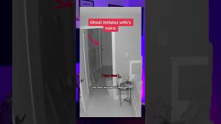 Real GHOST that Mimics His Wife Voice  Horrifying Real Ghost Incident  shorts realghostvideo [upl. by Alison622]