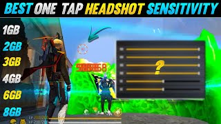 2024 Free Fire Max Auto Headshot Sensitivity  2gb 4gb 6gb Ram Headshot Sensitivity Setting [upl. by Mannie]