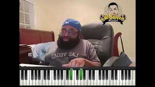 Debarge  Stay With MeMoneybagg Yo Wokeisha Piano Tutorial [upl. by Itraa]