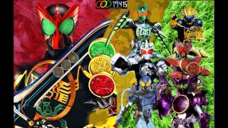 Kamen rider OOO theme song [upl. by Idnod482]