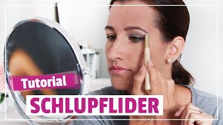 Wie schminken bei Schlupflidern – so gehts 👁 [upl. by Ardine]