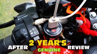 Best Mobile Charger for Bike  After 2 Years Genuine Review  Motorcycle Mobile Charger Installation [upl. by Mile]