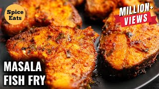 SPICY MASALA FISH FRY  FISH FRY RECIPE  TAWA FISH FRY  FISH FRY [upl. by Auos]