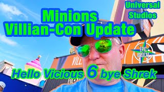 Destroyed Minions Villaincon Construction Update  Universal Studios Orlando [upl. by Ilbert]