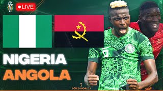 🔴🇳🇬🇦🇴 NIGERIA  ANGOLA LIVE  🚨LES 14 DE FINALES LES SUPER EAGLES FACE A LANGOLA  CAN 2024 LIVE [upl. by Nai]