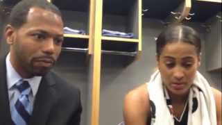 Skylar Diggins GAME DAY with AG [upl. by Ical305]