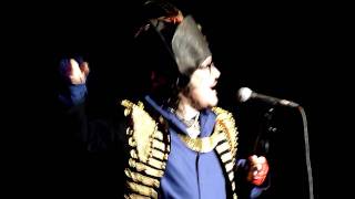 Adam Ant  Plastic Surgery live at G Live Guildford [upl. by Eillit]