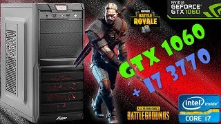 intel i7 3770  GTX 1060 3GB PUBG FORTNITE Witcher 3 Far Cry 5 BF1 FPS Test ZEVS PC 10700 [upl. by Leach]