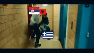 Albania vs Serbia and Greece [upl. by Eninahs701]