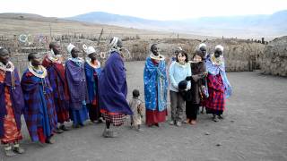 Tanzania Ngorongoro  Maasai Village [upl. by Warga921]