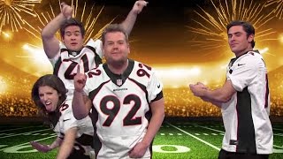 Zac Efron Anna Kendrick Recreate Sports Movies With James Corden [upl. by Lhadnek]