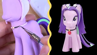 Custom ARIA BLAZE My Little Pony EQUESTRIA GIRLS Tutorial MLP  SweetTreatsPonies [upl. by Hagen]