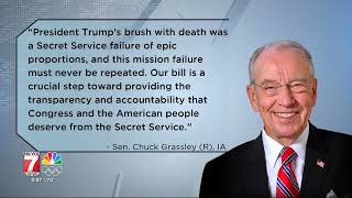 Grassley Next Secret Service Director Must Be SenateConfirmed [upl. by Katzir]