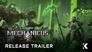 Warhammer 40000 Mechanicus  Release Trailer [upl. by Munsey]