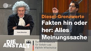 Newtons kleines 1x1 der Wissenschaft für Andreas Scheuer  Die Anstalt vom 12032019  ZDF [upl. by Naus]