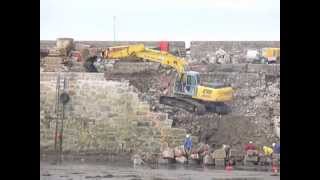 Roscoff  Grands travaux sur le Vieux quai [upl. by Phi]