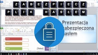 Jak założyć hasło na dokument Word arkusz Excel prezentację Power Point [upl. by Jadd]