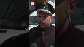 Polizei schießt Messermann nieder  Rostock [upl. by Marra834]