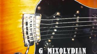 G Mixolydian Mode Groove Backing Track [upl. by Pomona]