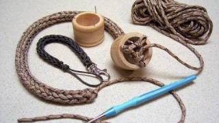 Paracord and a knitting spool [upl. by Berrie]