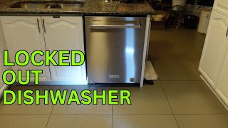 Dishwasher Unresponsive  Kitchenaid Maytag Whirlpool [upl. by Parthinia]