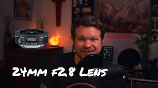 Canon 24mm 28 Prime Lens for Video [upl. by Onairpic]