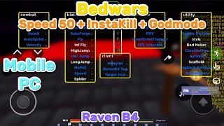 UPDATED  Best Bedwars Script Roblox Godmode  Speed 50  Delta  Arceus x  Hydrogen  Fluxus [upl. by Malloy]