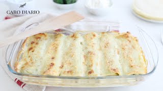 CRESPELLE AL FORNO RICOTTA E SPINACI ECCEZIONALI  RICETTA COMPLETA E INFALLIBILE [upl. by Nairdna592]