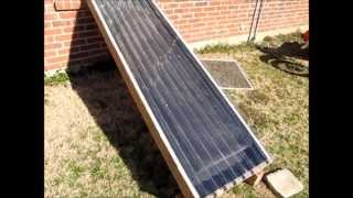 FREE Heat  How To Build A Homemade Passive Solar Heater Window Unit [upl. by Ttimme]