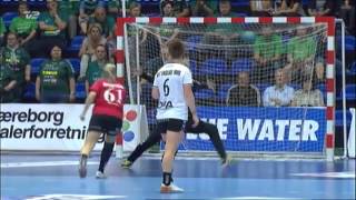 Team Esbjerg Vs Viborg HK 201409072Félidő [upl. by Hasila]