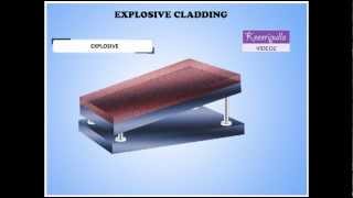 EXPLOSIVE CLADDING 2 LAYERS [upl. by Marutani]