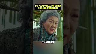 Lo MANDAN al INFIERNO por ser PEREZOSO 😱 shorts viral pelicula [upl. by Ynnavoj689]