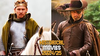 Top 10 Upcoming Historical Movies 20242025 [upl. by Aliehc]