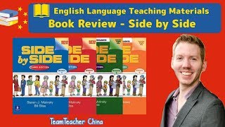 Side by Side Coursebook Review  TEFL Textbook  ESL Curriculum TESOL [upl. by Lohner129]