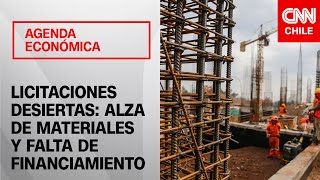 Construcción Licitaciones desiertas doblan su aumento  Agenda Económica [upl. by Erdnaxela]