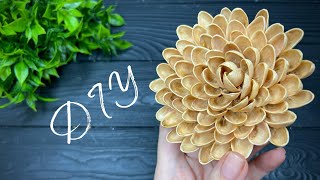 Pista Shell Craft Pistachio shell Flower Recycle Craft [upl. by Enelram]