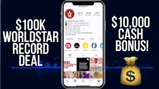 Worldstar wants to sign its first Artist with a 100k Worldstar Record Deal with a 10k CASH Bonus [upl. by Carley]