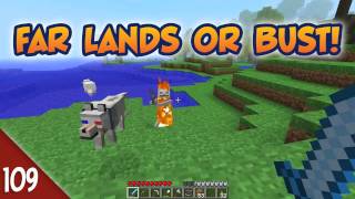 Minecraft Far Lands or Bust  109  Double Skeleton So Intense [upl. by Lorre724]