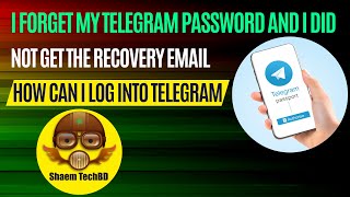 I forget my Telegram password and I did not get the recovery email How can I log into Telegram [upl. by Errehs]