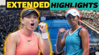 Paula Badosa vs Zhang Shuai  Extended Match Highlights  2024 Beijing Open QF [upl. by Anair]