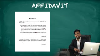 What is Affidavit  How to make Affidavit  FORMAT  USES AND DRAFTING  GO LEGAL  LEGAL TIPS [upl. by Eleonore469]