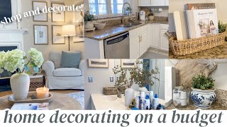 HOME DECOR IDEAS ON A BUDGET  home decor shop with me haul amp decorating  home decorating tips [upl. by Abehsat512]