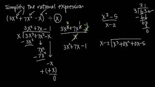 dividing polynomials KristaKingMath [upl. by Raual]