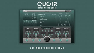 Quoir  Mixed Vocal Choir VST Plugin Walkthrough amp Demo [upl. by Mareld912]