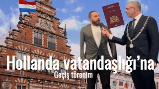 Hollanda 🇳🇱 vatandaşlığı’na geçiş töreni ceremonieNasil yemin eriliyor [upl. by Mena535]