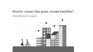 Arendalsuka Hvorfor vokser ikke gode norske bedrifter [upl. by Neelsaj]